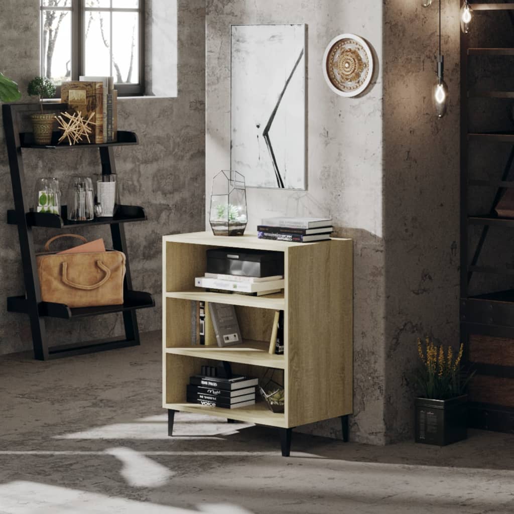 White Plywood Sideboard 57x35x70 cm