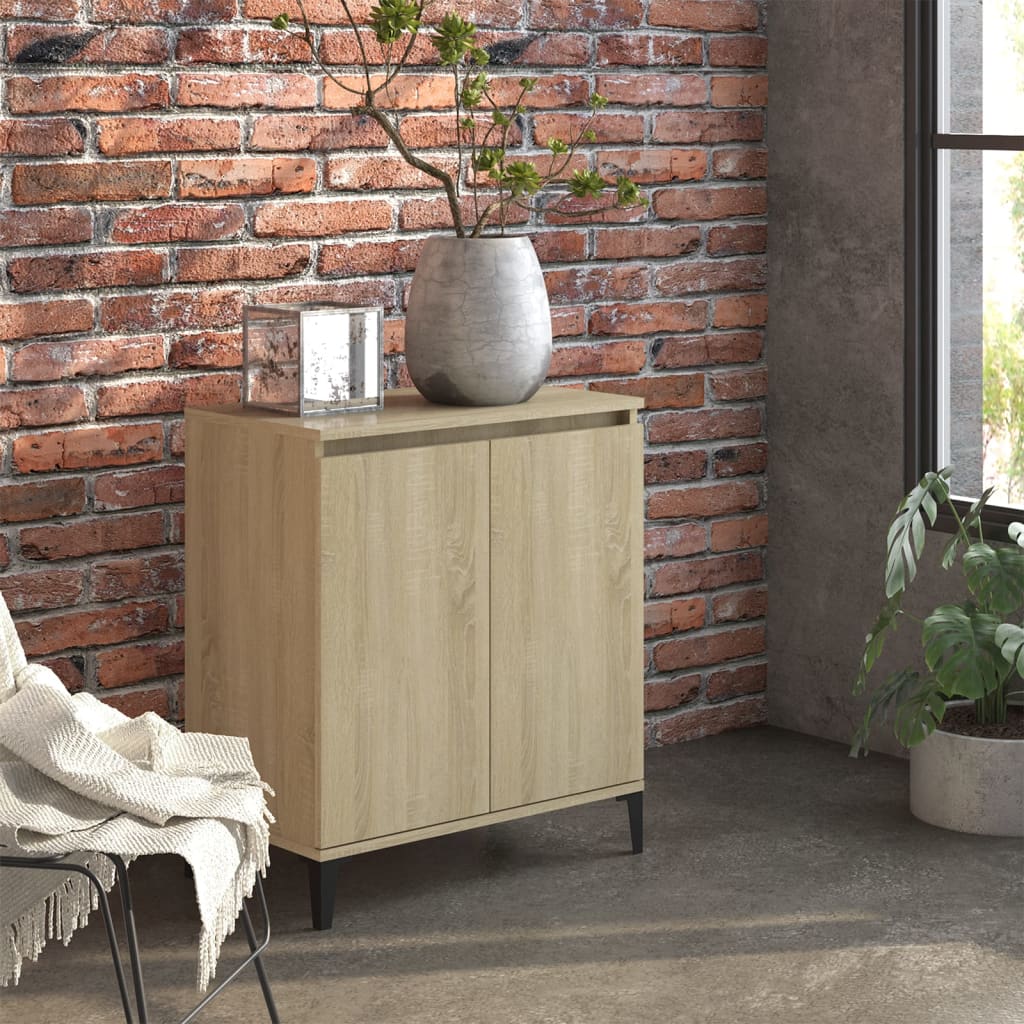 White plywood sideboard 103.5x35x70 cm