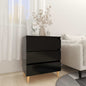 Aparador de madera contrachapada blanco 60x35x69 cm