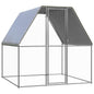 Jaula gallinero de exterior de acero galvanizado 2x2x2 m