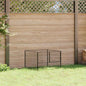 Perrera acero 72 m² negra