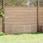 Black steel dog crate 200x100x70 cm