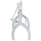 Trampas para topos 10 unidades acero galvanizado plateado