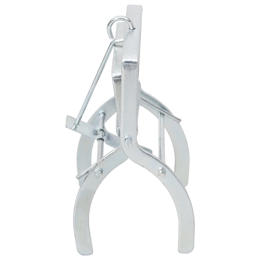 Trampas para topos 10 unidades acero galvanizado plateado