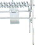 Trampas para topos 10 unidades acero galvanizado plateado