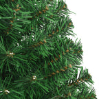 Árbol de Navidad artificial con ramas gruesas PVC verde 120 cm