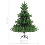 Árbol de Navidad artificial abeto Nordmann verde 120 cm
