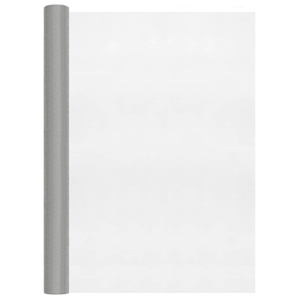 Malla mosquitera de acero inoxidable plateada 80x2000 cm