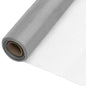 Malla mosquitera de acero inoxidable plateada 100x2000 cm