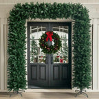 Arco de árbol de Navidad verde 240 cm