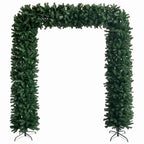 Arco de árbol de Navidad verde 240 cm