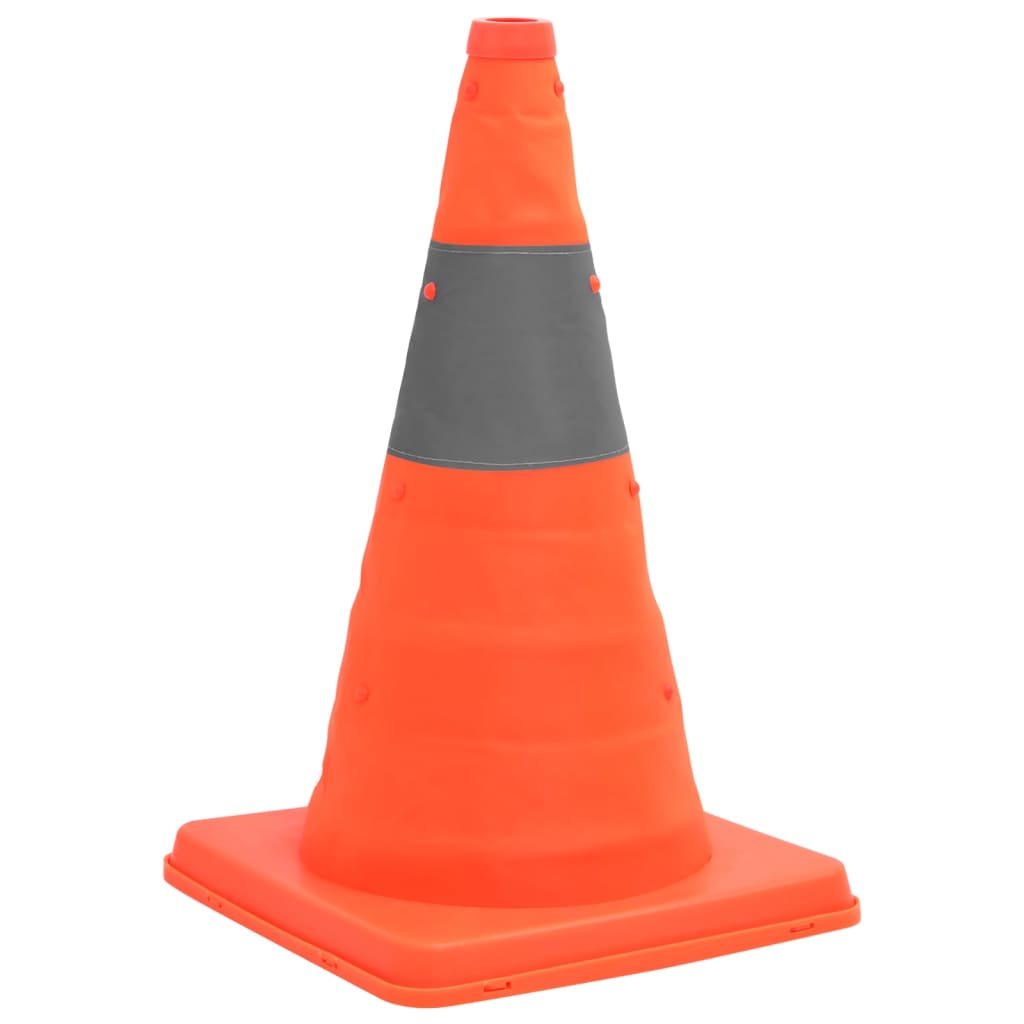 Conos de tráfico emergentes 10 unidades 42 cm