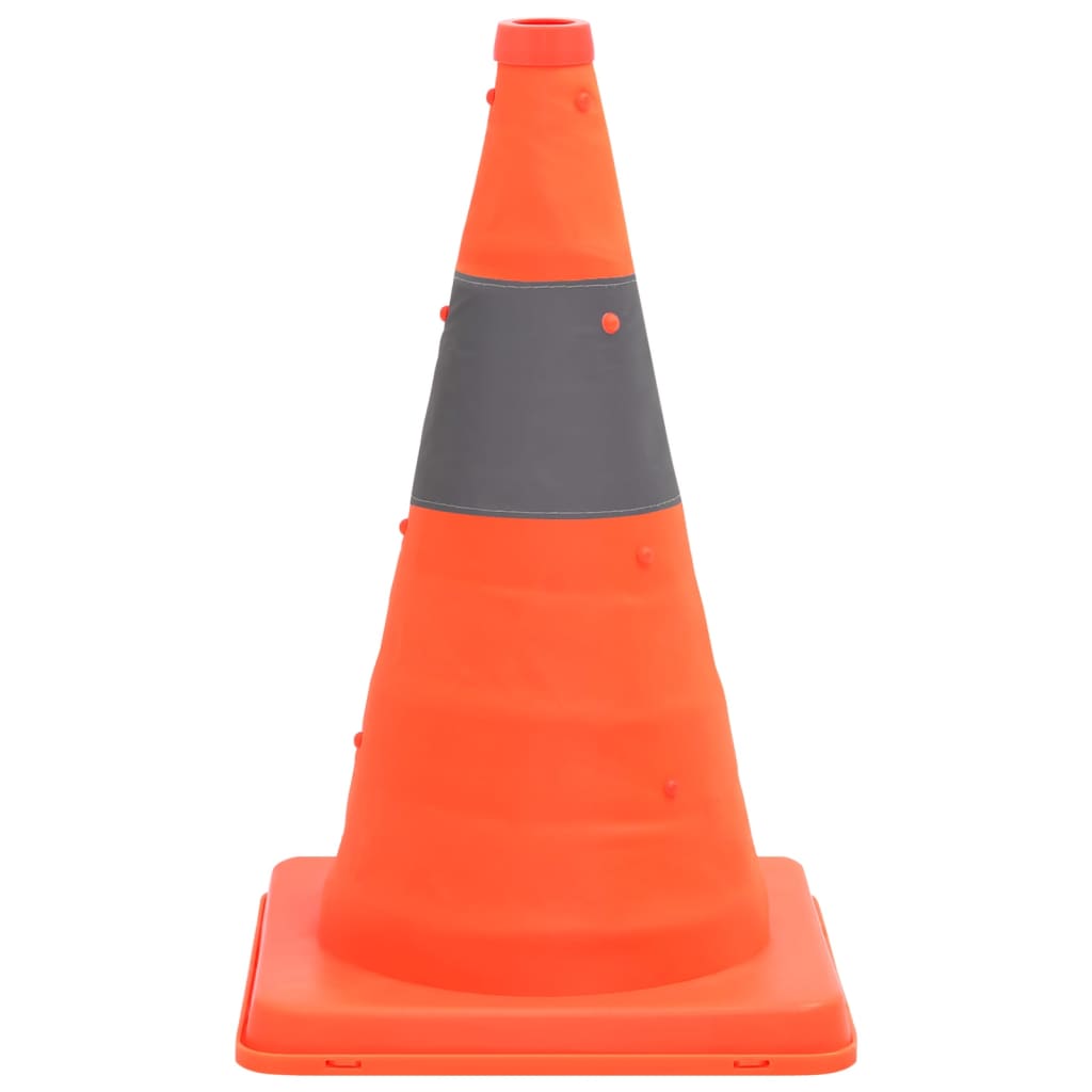 Conos de tráfico emergentes 10 unidades 42 cm