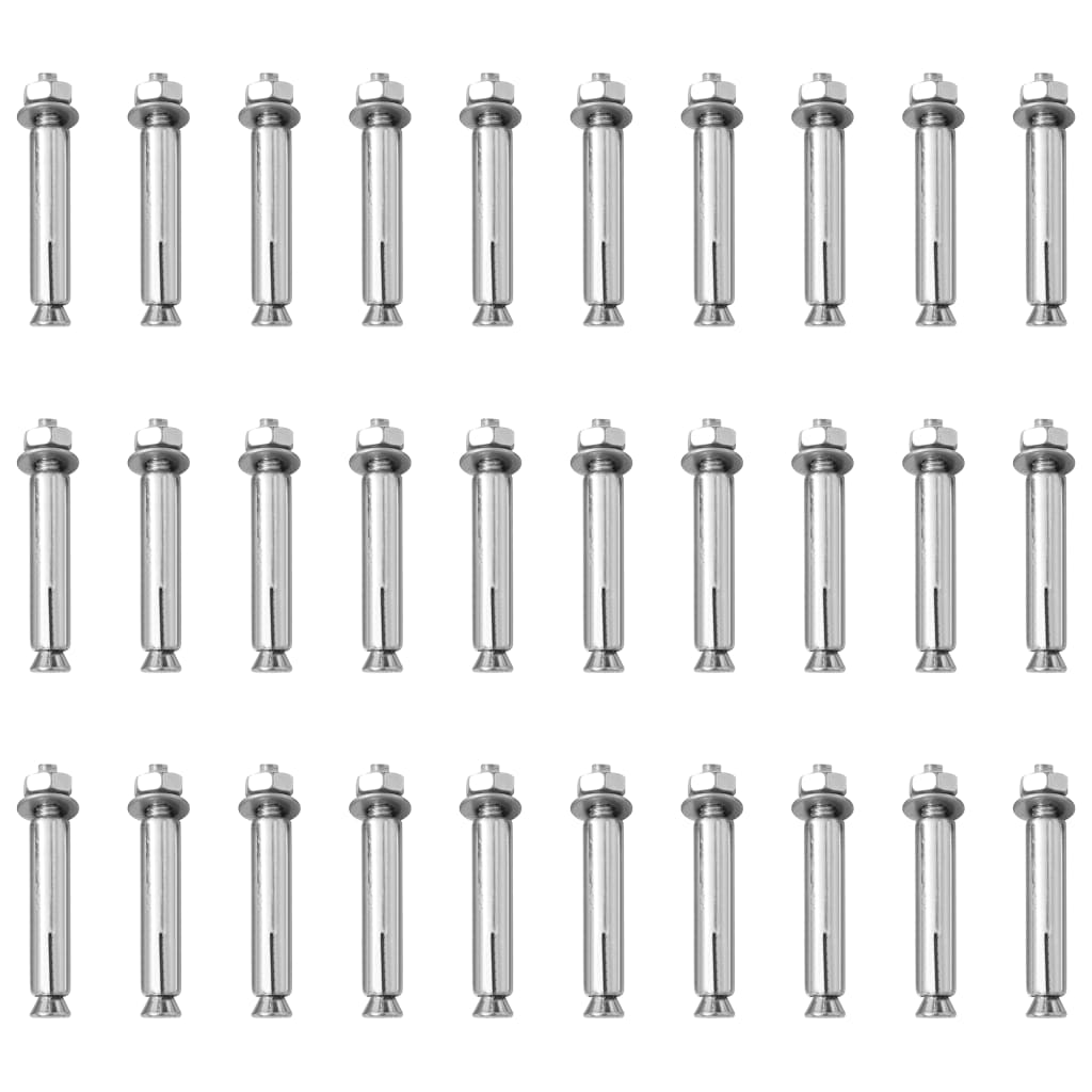 Bolardos de control de tráfico 10 uds con cadena PE 75 cm