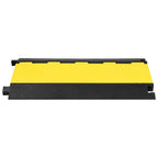 Rampas protectoras de cables con 5 canales goma 90 cm