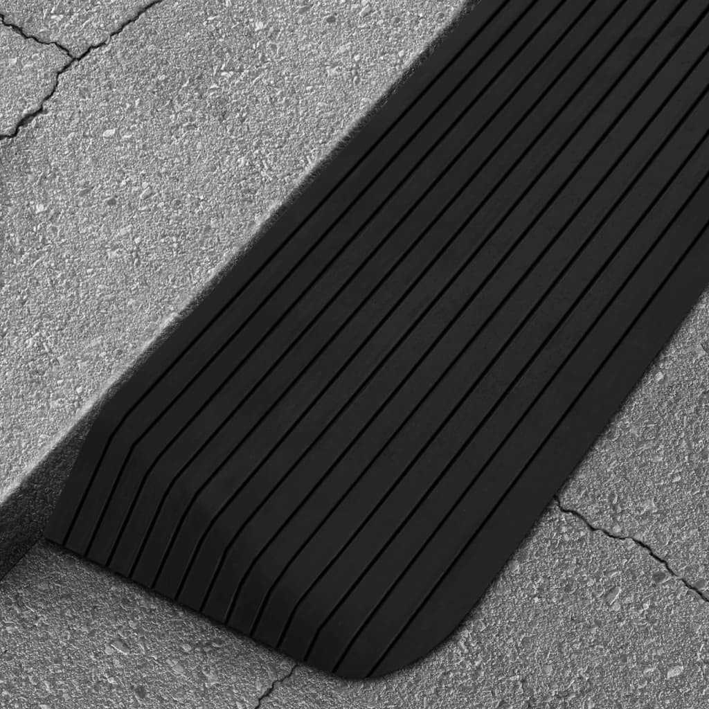 Rampa de umbral goma 110x21x2,5 cm