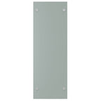 Leñero de vidrio templado blanco 80x35x100 cm