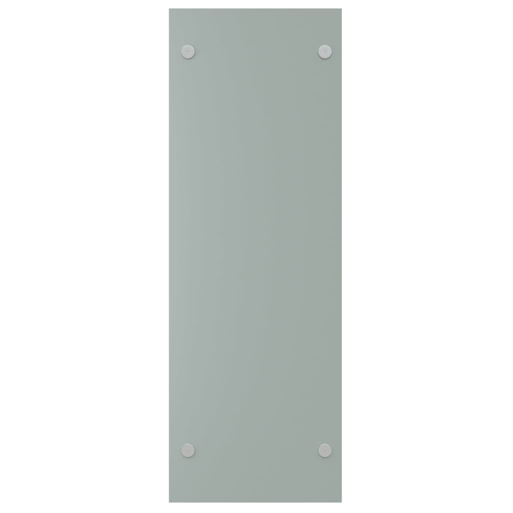 Leñero de vidrio templado blanco 80x35x100 cm