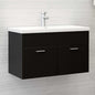 Mueble con lavabo madera de ingeniería blanco