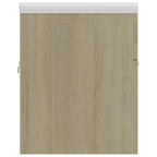 Mueble con lavabo madera de ingeniería roble Sonoma
