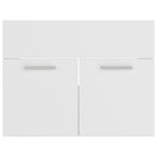 Conjunto de muebles de baño aglomerado blanco
