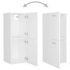Conjunto de muebles de baño aglomerado blanco