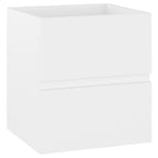 Mueble con lavabo madera de ingeniería blanco