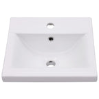 Mueble con lavabo madera de ingeniería blanco