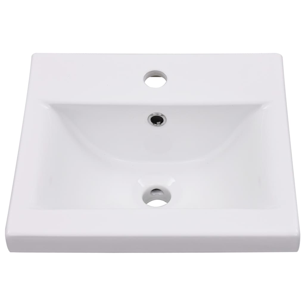 Mueble con lavabo madera de ingeniería blanco