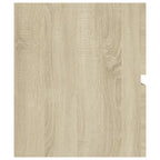 Mueble con lavabo madera de ingeniería roble Sonoma