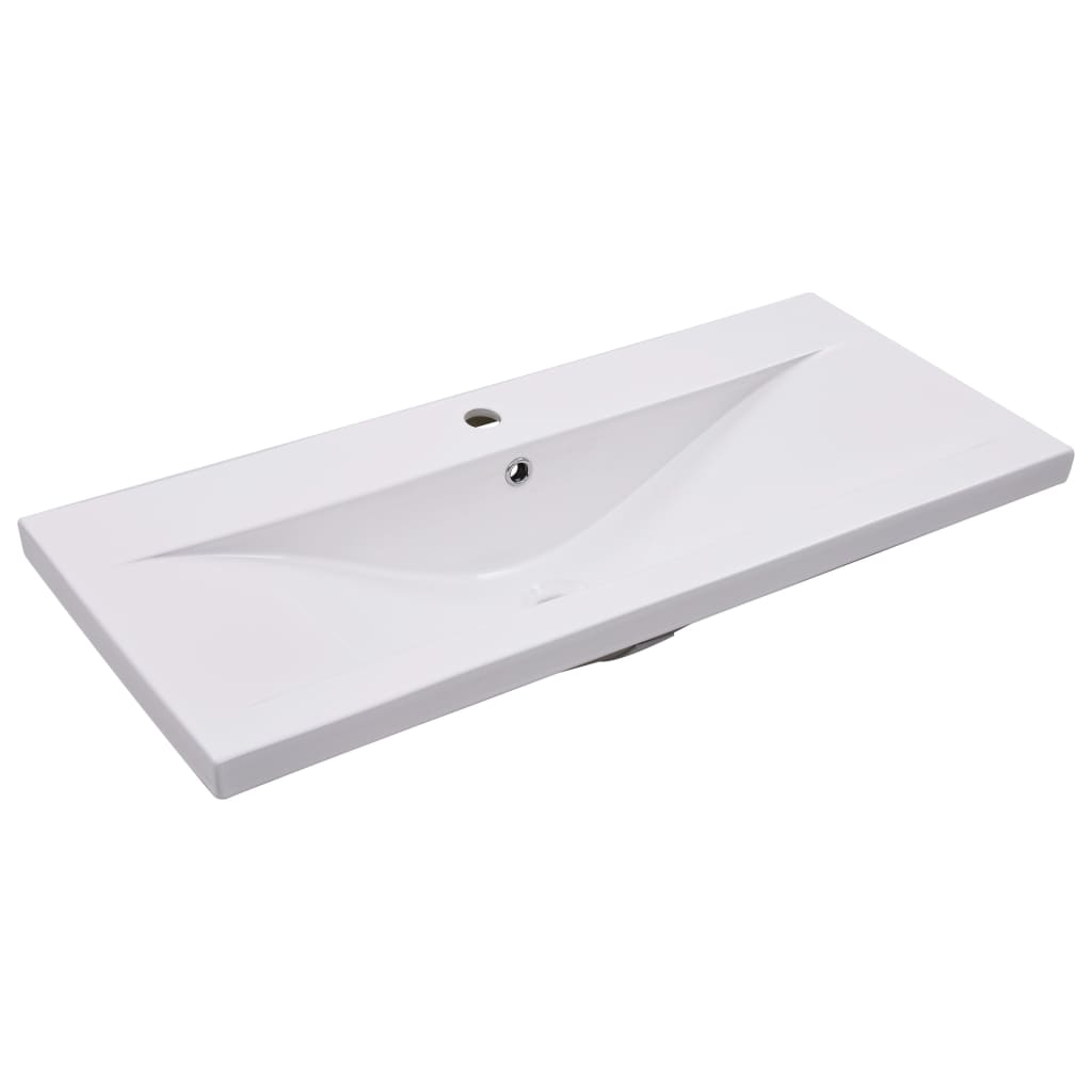 Mueble con lavabo madera de ingeniería gris hormigón