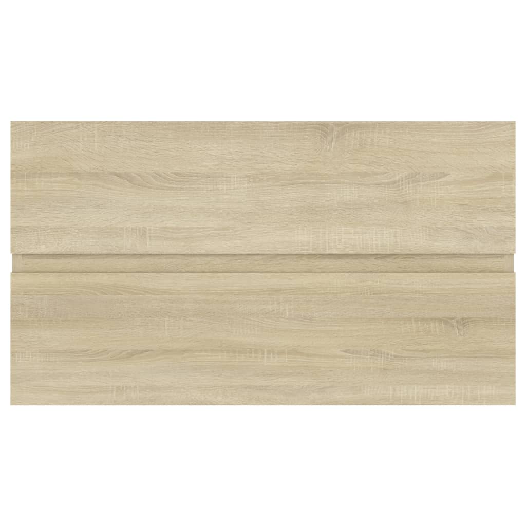 Mueble con lavabo madera de ingeniería roble Sonoma