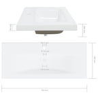 Mueble con lavabo madera de ingeniería roble Sonoma