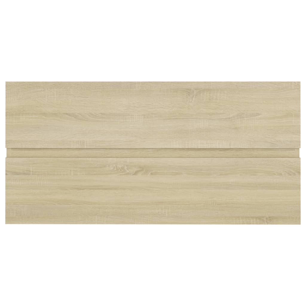 Mueble con lavabo madera de ingeniería roble Sonoma