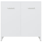 Juego de muebles de baño 4 piezas blanco