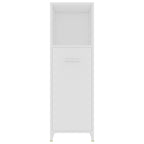 Juego de muebles de baño 4 piezas blanco