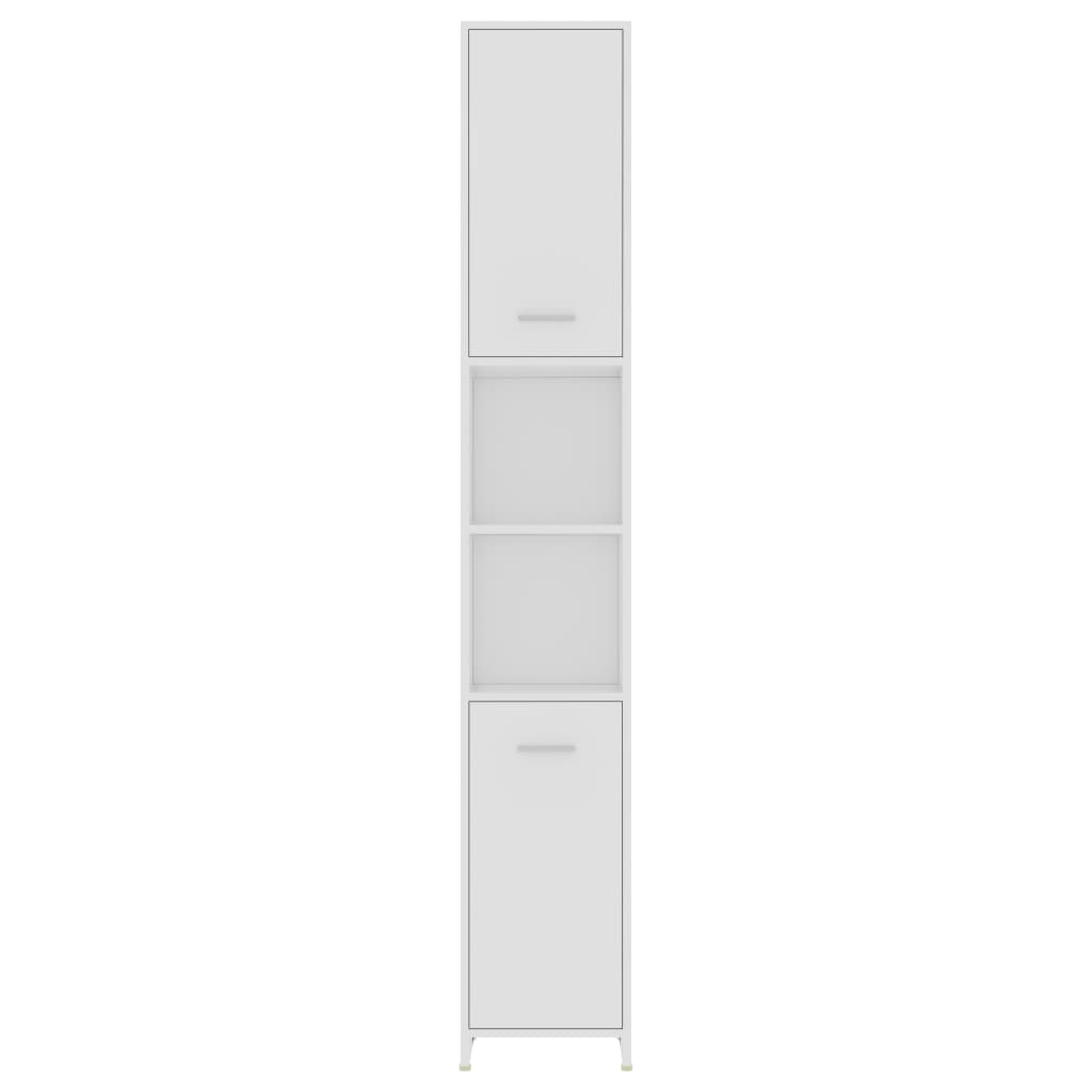 Juego de muebles de baño 4 piezas blanco