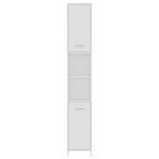 Juego de muebles de baño 4 piezas blanco