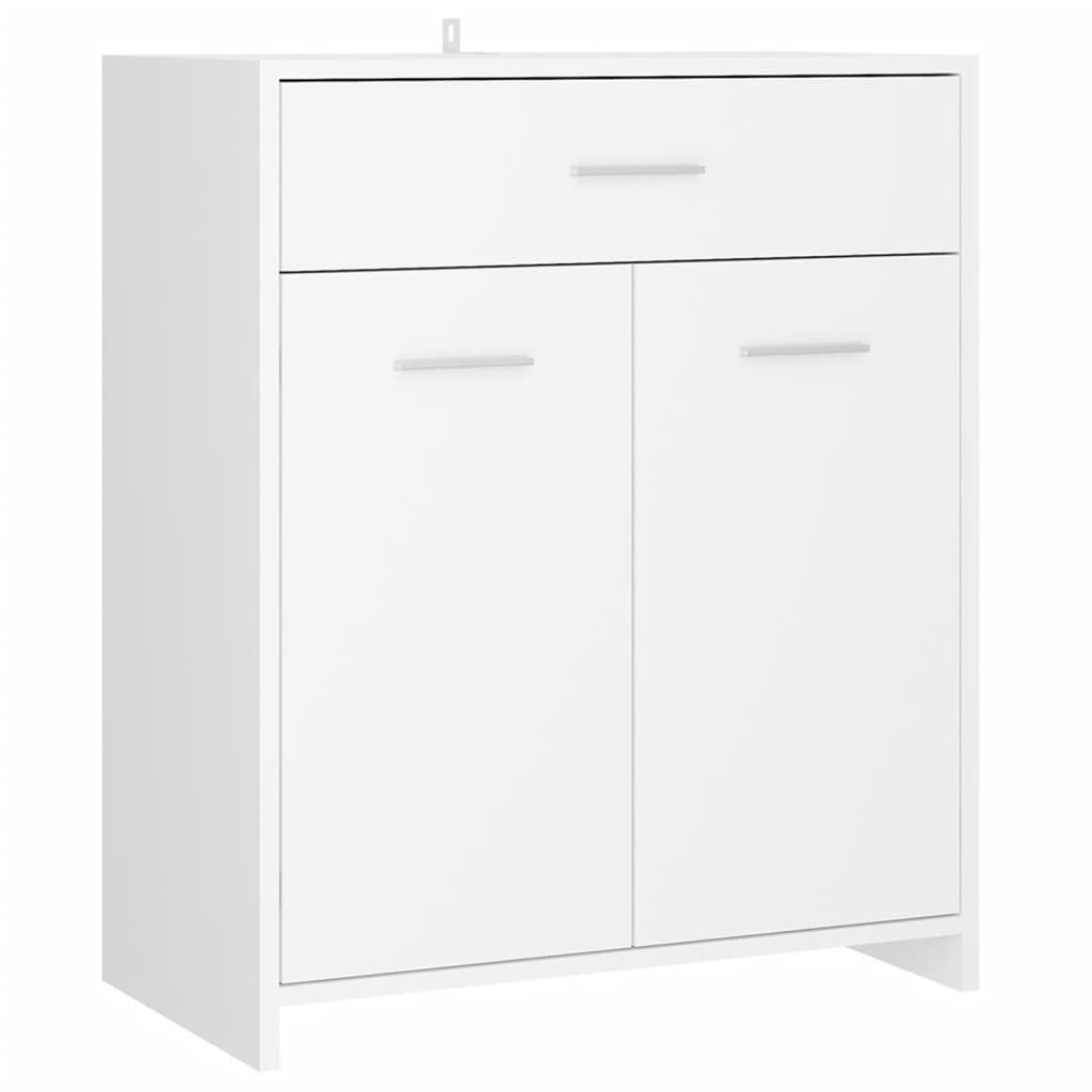 Juego de muebles de baño 4 piezas blanco