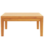 Mesa de jardín madera maciza de acacia 64x64x29 cm