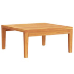 Mesa de jardín madera maciza de acacia 64x64x29 cm