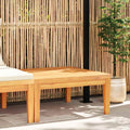 Mesa de jardín madera maciza de acacia 64x64x29 cm