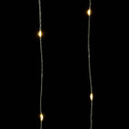 Tira de luces con 150 LED blanco cálido PVC 15 m