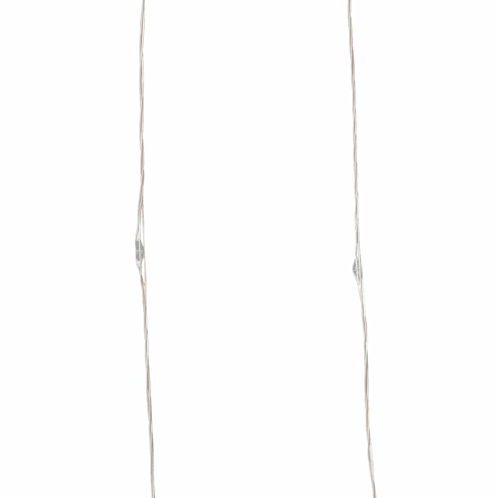Tira de luces con 150 LED blanco cálido PVC 15 m
