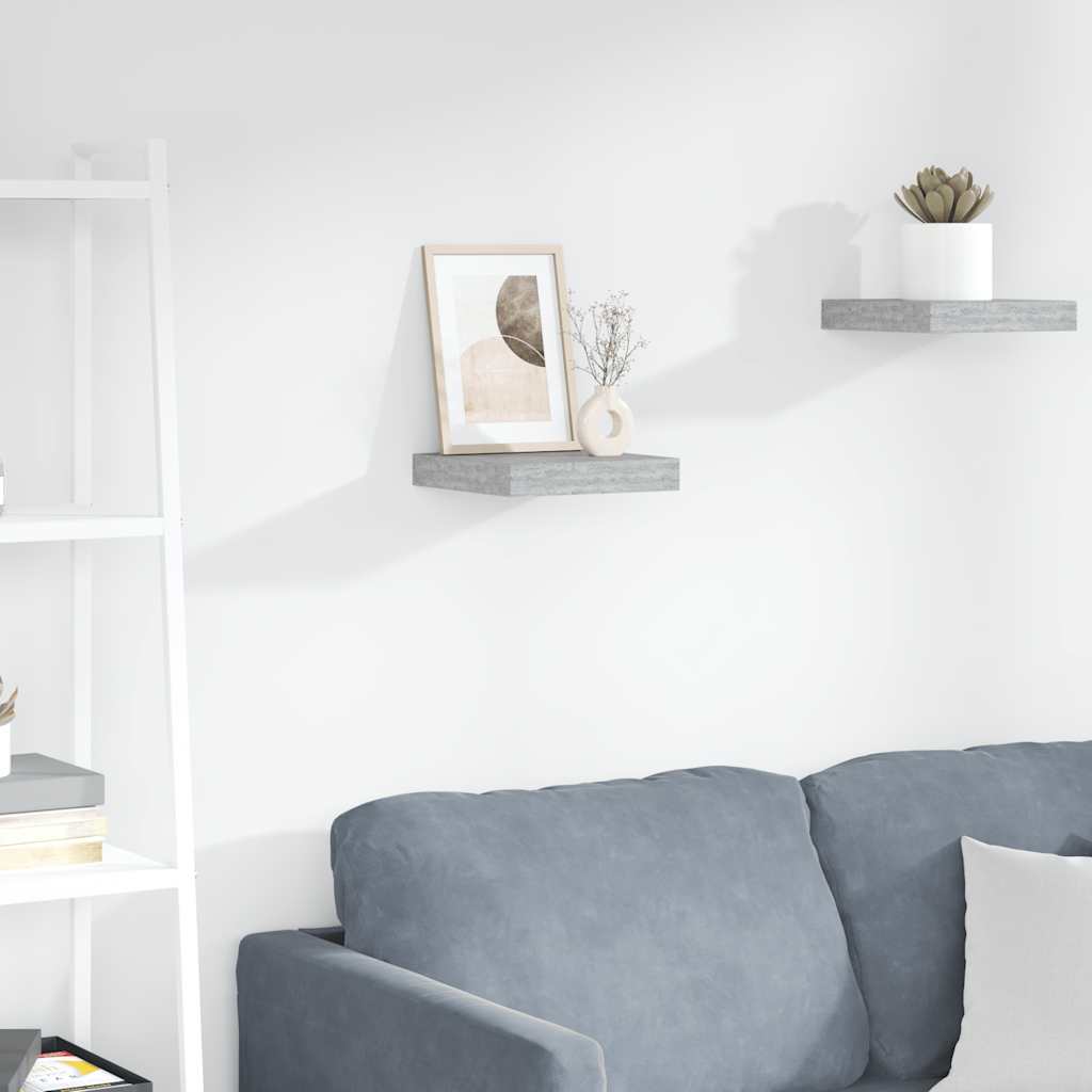 Estante flotante de pared blanco y roble MDF 90x23,5x3,8 cm