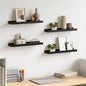 Estantes de pared 2 unidades blanco 100x9x3 cm