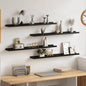Estantes de pared 2 unidades blanco 100x9x3 cm