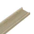 Estantes de pared 2 unidades roble Sonoma 40x9x3 cm