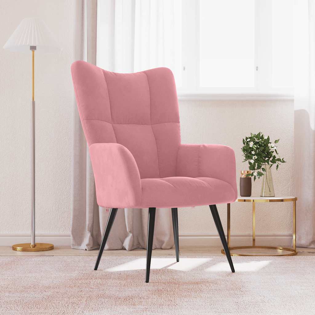 Mustard yellow fabric recliner
