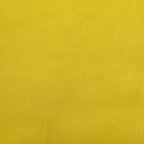 Mecedora con respaldo alto de terciopelo amarillo madera maciza